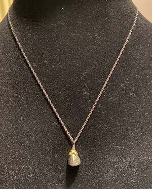 Vintage Pyrite Necklace
